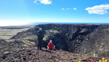 Eldborg við Geitahlíð - Kalmansbraut