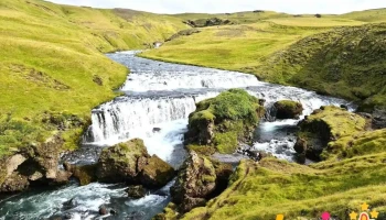 Fimmvörðuháls gönguleið - Gönguleið Um Fimmvörðuháls
