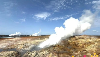Gunnuhver Geothermal Area - Ísland