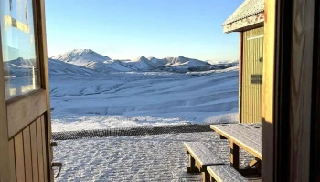 Höskuldsskáli í Hrafntinnuskeri - Ísland