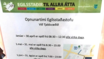 Information Centre East Iceland - Egilsstaðir