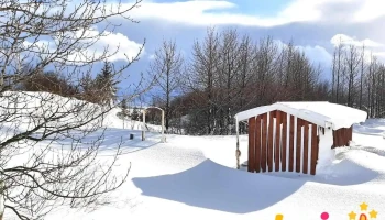 Kirkjulækjakot í Fljótshlíð - Iceland