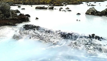 Outside Blue Lagoon - Grindavík