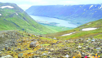 Skíðasvæði í Skarðsdal - Skarðsvegur