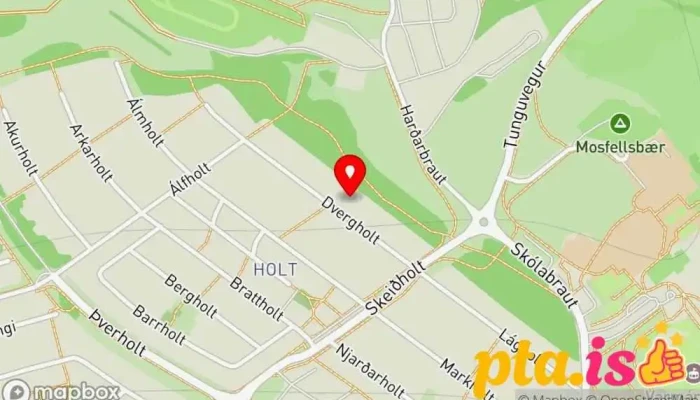 Adgangur Kort - Mosfellsbær