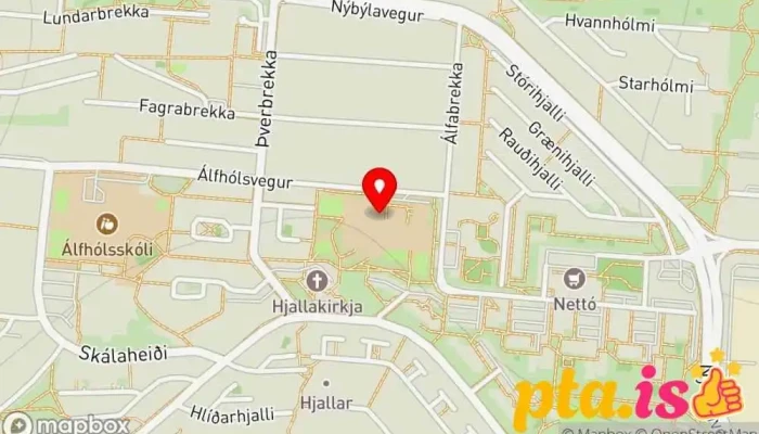 Alfholsskoli   Hjalli Kort - Kópavogur