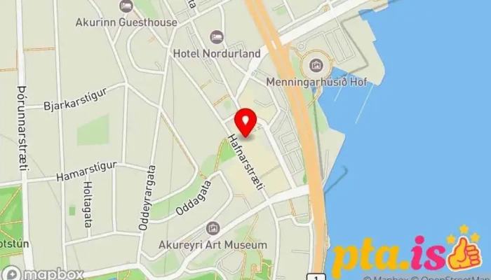 Apotek Guesthouse Akureyri -  Kort - Akureyri
