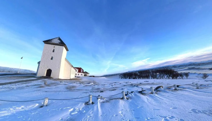Bessastadakirkja Street View 360deg - Álftanes