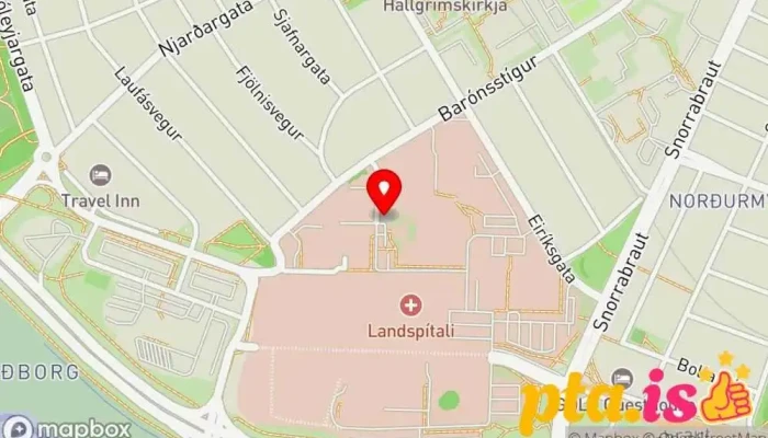 Bilastaedi Fyrir Hreyfihamlada Kort - Reykjavík