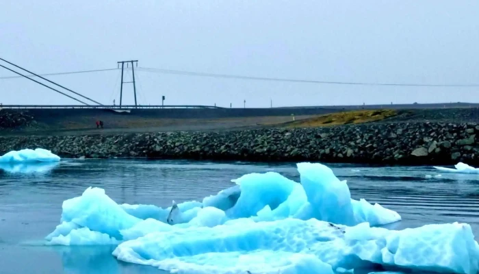 Breiðamerkursandur -  þjoðvegur 6 - Þjóðvegur