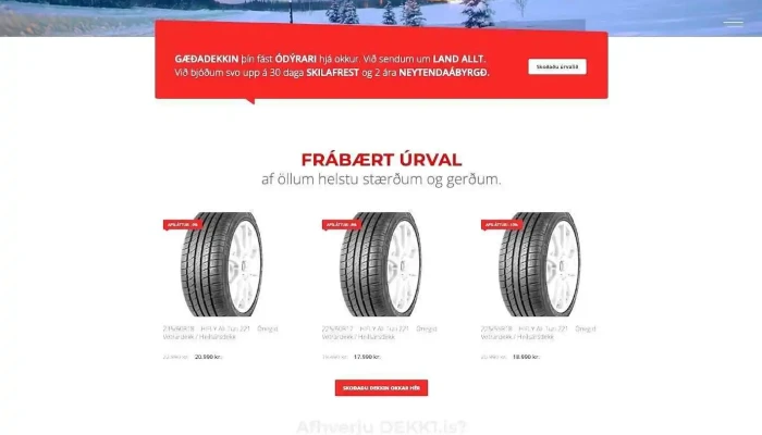 Dekk1.is - Reykjavík - 221 Hafnarfjörður