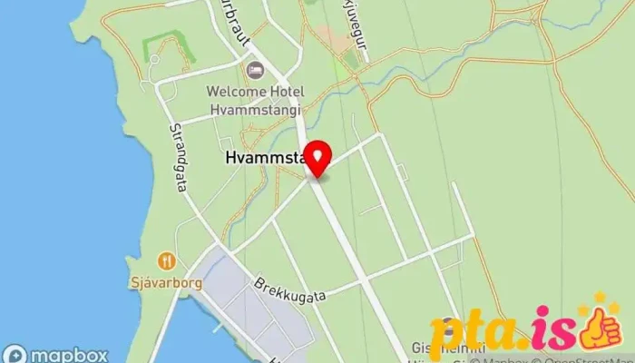 Dottir Vefhonnun Kort - Hvammstangi