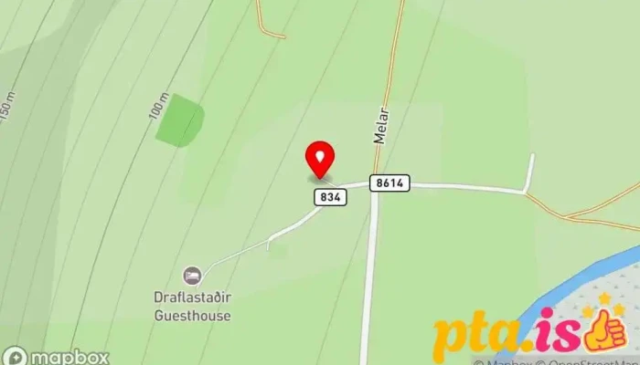 Draflastadir Guesthouse -  Kort - Draflastadir