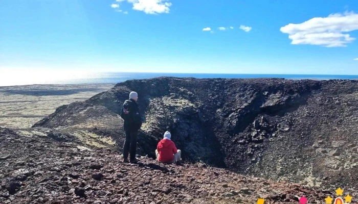 Eldborg við Geitahlíð - Kalmansbraut