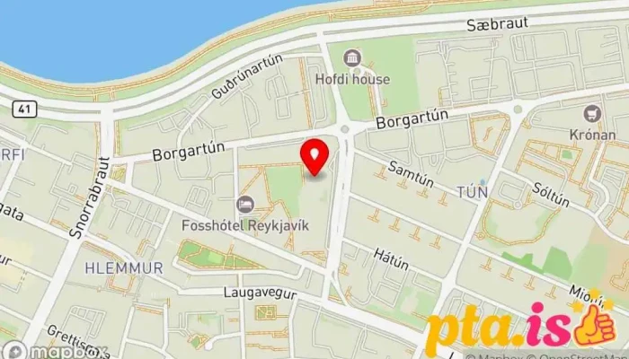 Embaetti Landlaeknis Kort - Reykjavík