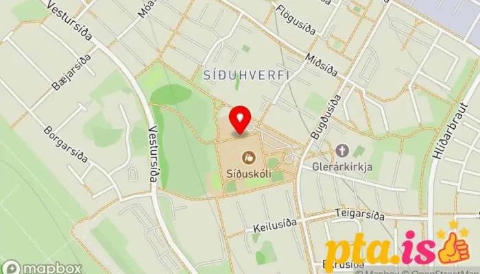 Felagsmidstodin Undirheimar I Siduskola Kort - Akureyri