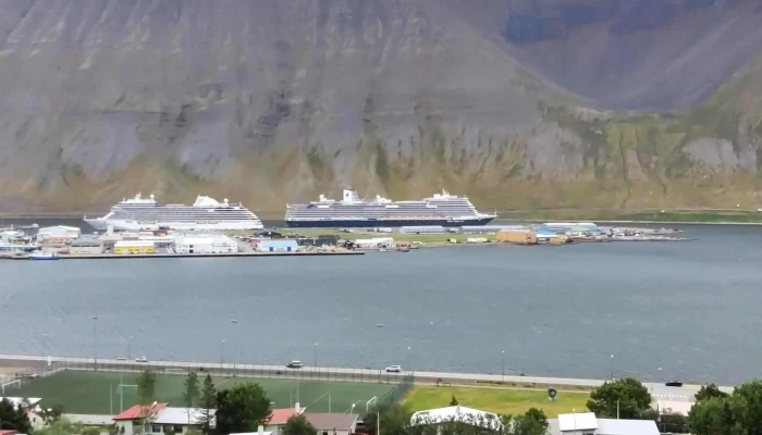 Flodvarnarveggur Einkunn - Ísafjörður