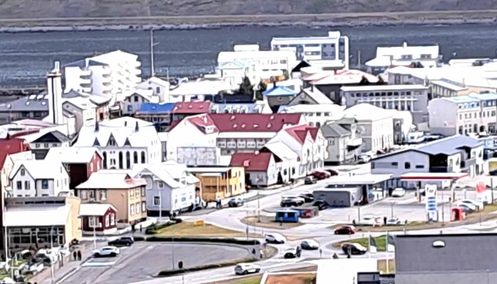 Flodvarnarveggur Myndir - Ísafjörður