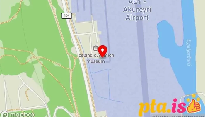 Flugsafn Islands Kort - Akureyri