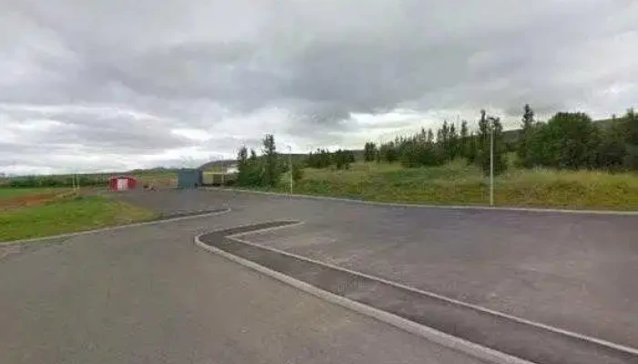 Frisbigolfvollurinn Svalbardseyri Folfvollur - Svalbarðseyri