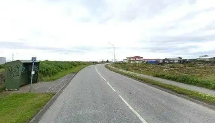 Gardahraun Bus Stop - Iceland