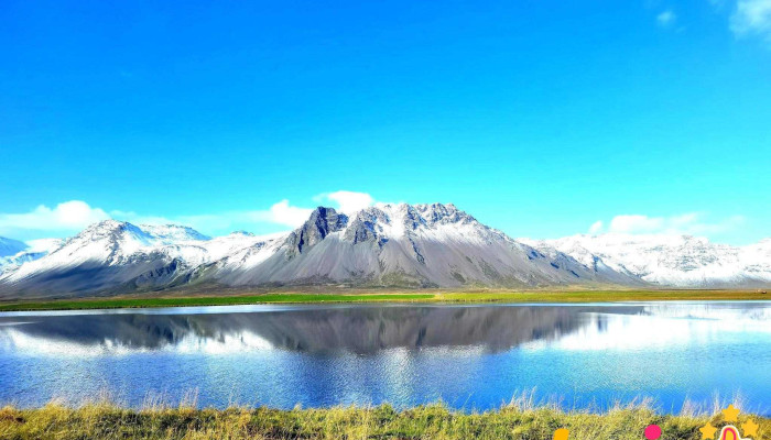Garðavöllur undir jökli - Ísland