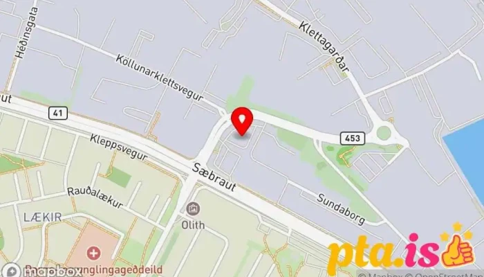 Graenahlid Fjolskyldumidstod Kort - Reykjavík