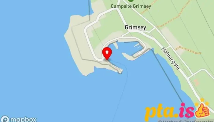 Grimseyjarferja Kort - Sandvík