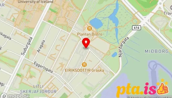 Guyde -    Ai  Storytelling App Kort - Reykjavík