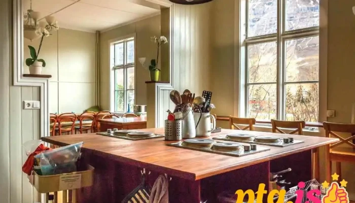 Hafaldan Gamli Spitalinn Hostel Eldhus - Seyðisfjörður