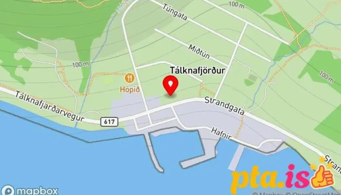 Heilsugaesluselid Talknafirdi Kort - Tálknafjörður