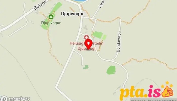 Helgafell Hostel -  Kort - Djúpivogur