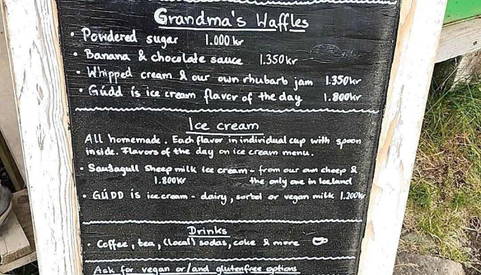 Hengifoss Food Truck -  Matsedill - Egilsstaðir