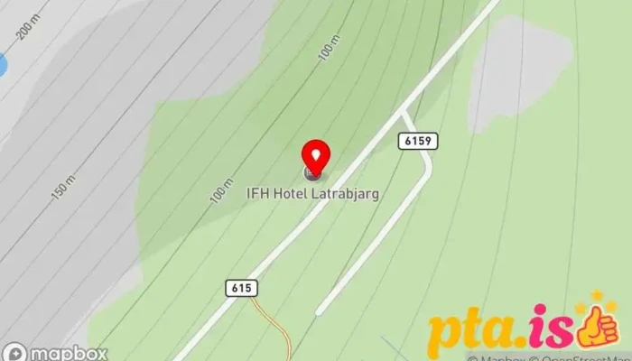 Hotel Latrabjarg Kort - Patreksfjörður