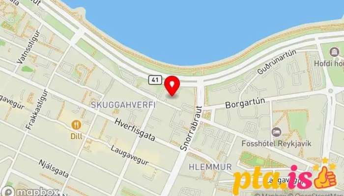 Hringidan Internetthjonusta Kort - Reykjavík