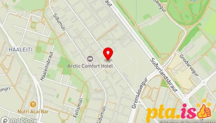Innrommunarstofan Smidjan Hf Kort - Reykjavík