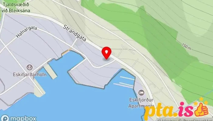 Islenska Gamafelagid   Eskifirdi Kort - Eskifjorður