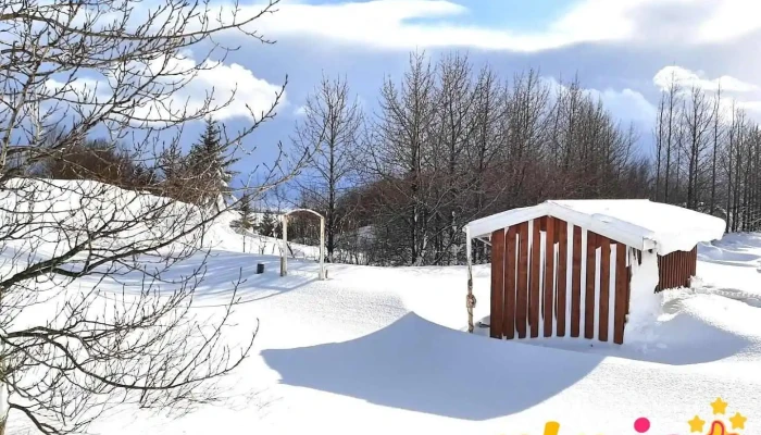 Kirkjulækjakot í Fljótshlíð - Iceland