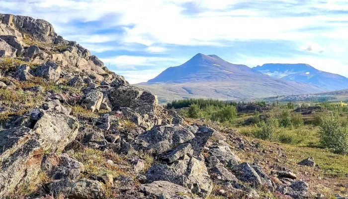 Krossanesborgir -  Fra Eiganda - Akureyri