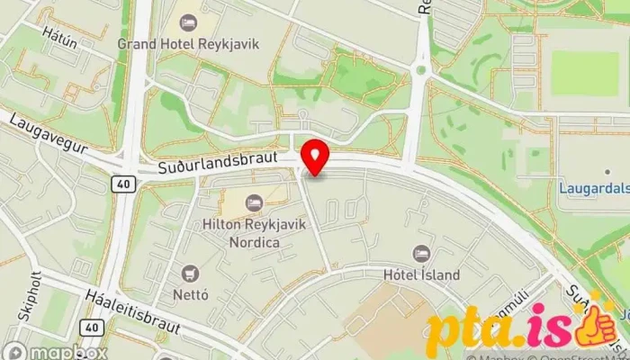Kvidamedferdarstodin Kort - Reykjavík