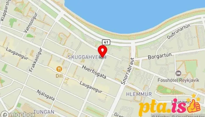 Listamenn Galleri -  Kort - Reykjavík