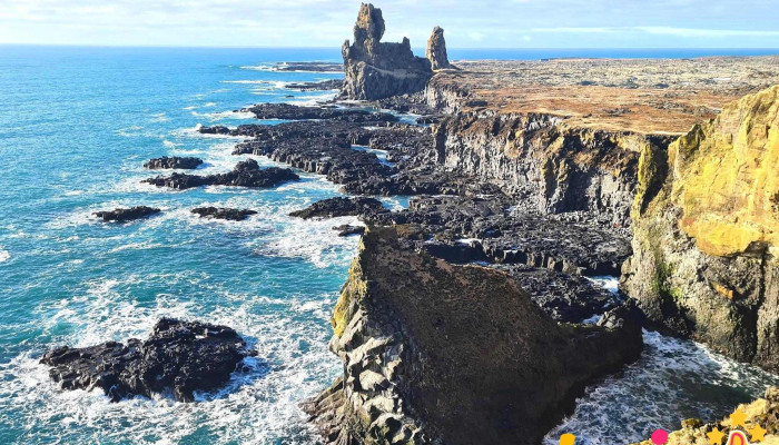 Lóndrangar útsýnisstaður - Hellnar