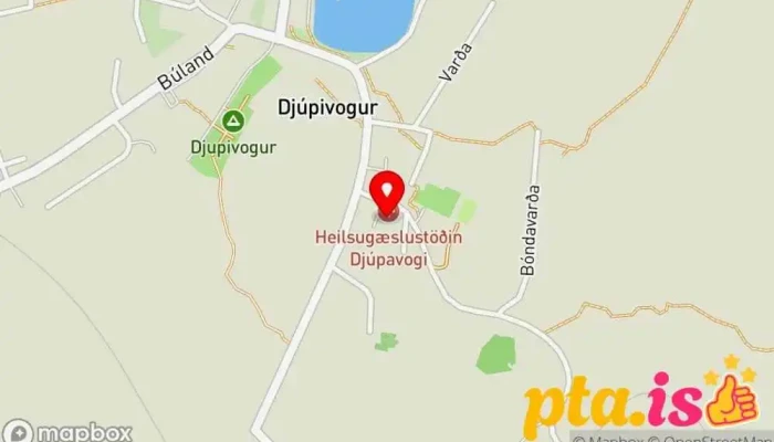 Lyfja Djupavogi Kort - Djúpivogur