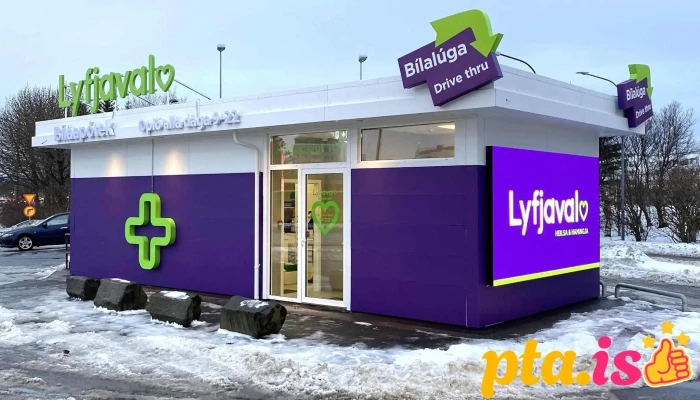 Lyfjaval Miklubraut -  Fra Eiganda - Reykjavík