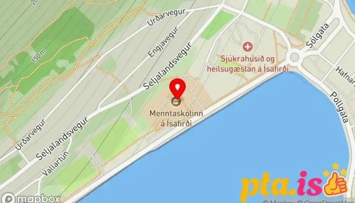 Menntaskolinn A Isafirdi Kort - Ísafjörður