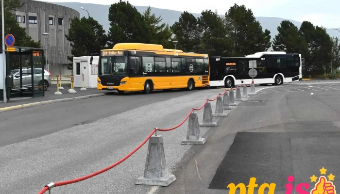 Midbaer Bus Stop - Akureyri