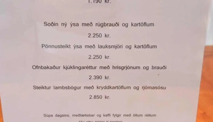 Mulakaffi Matsedill - Reykjavík