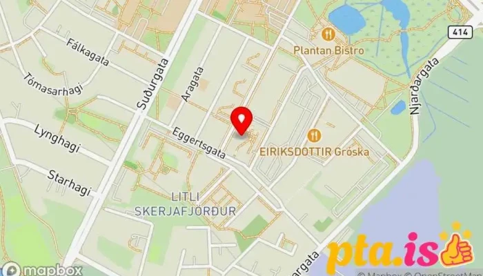 Myrargardur Kort - Reykjavík