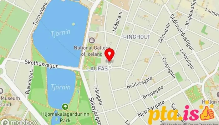 Nunu Kort - Reykjavík