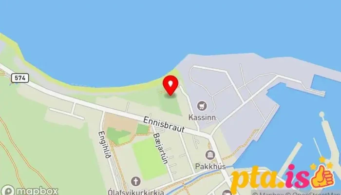 Olafsvikurkirkjugardur Kort - Ólafsvík